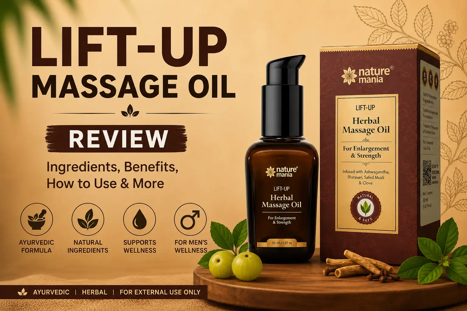 Lift Up Massage Oil Review & How to Use It